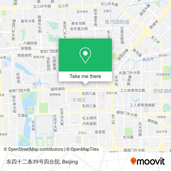 东四十二条39号四合院 map