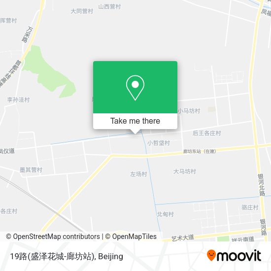 19路(盛泽花城-廊坊站) map