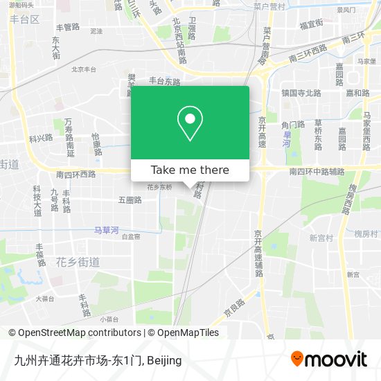 九州卉通花卉市场-东1门 map
