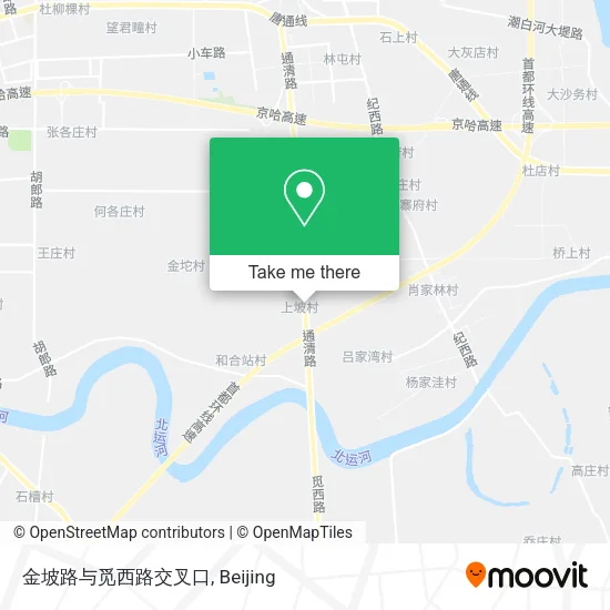 金坡路与觅西路交叉口 map