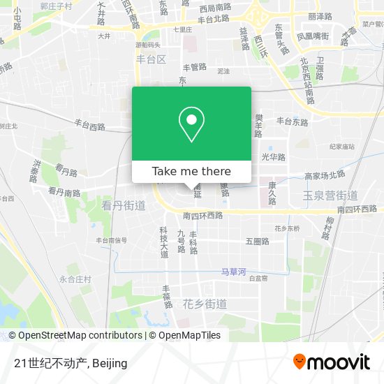 21世纪不动产 map