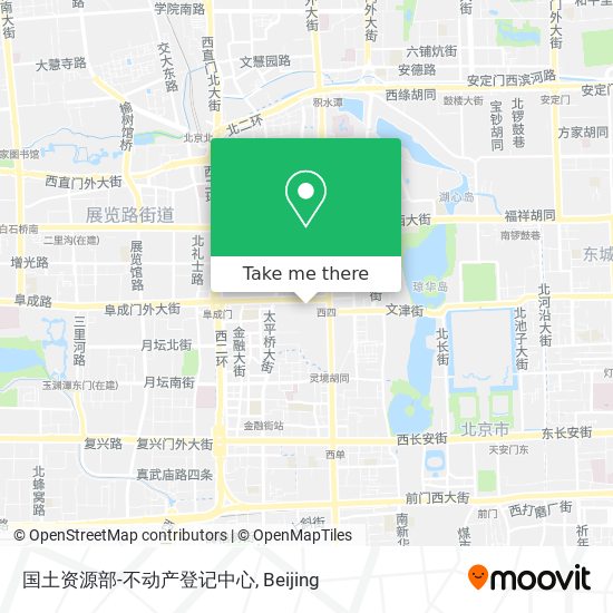 国土资源部-不动产登记中心 map