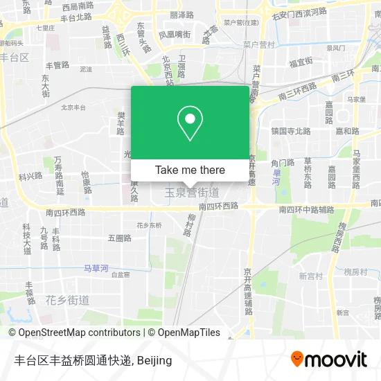 丰台区丰益桥圆通快递 map