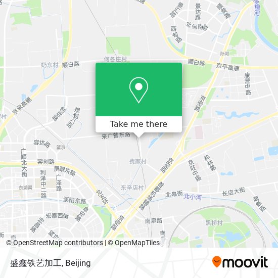 盛鑫铁艺加工 map