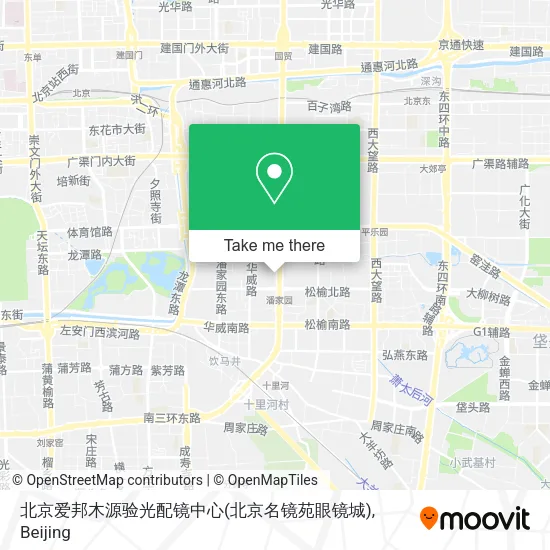 北京爱邦木源验光配镜中心(北京名镜苑眼镜城) map