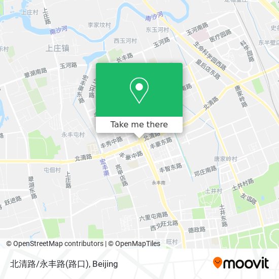 北清路/永丰路(路口) map