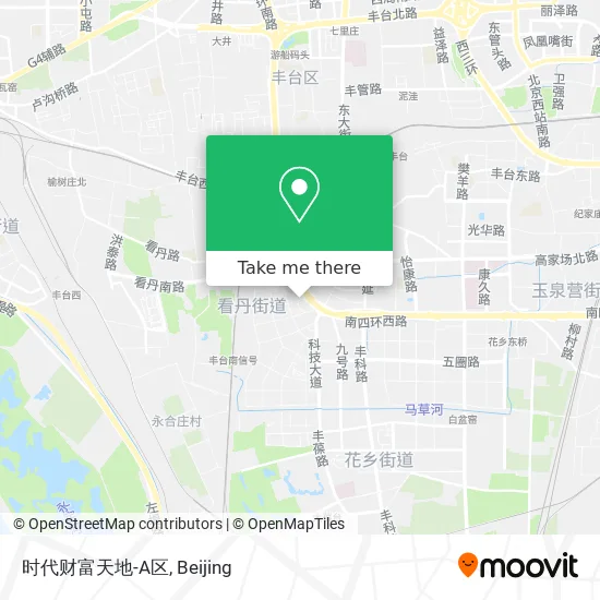 时代财富天地-A区 map