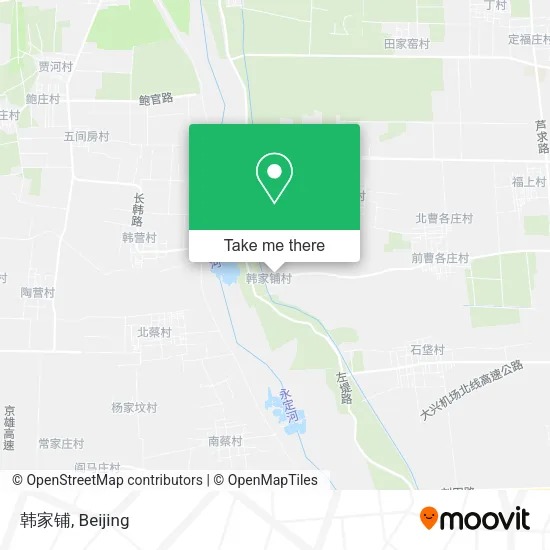 韩家铺 map