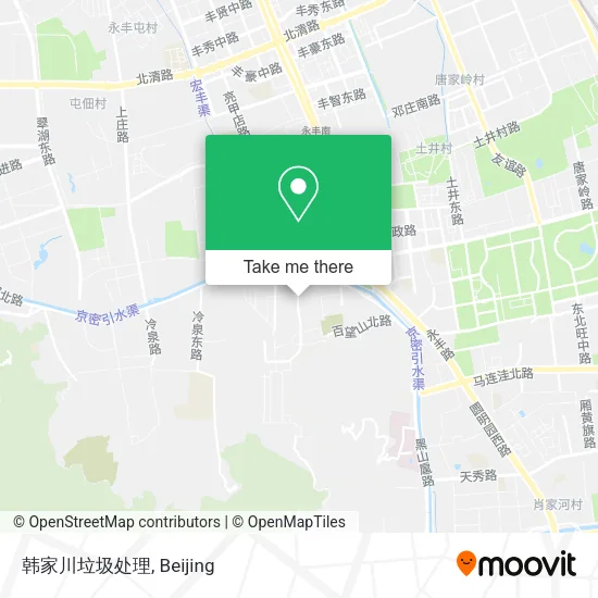 韩家川垃圾处理 map