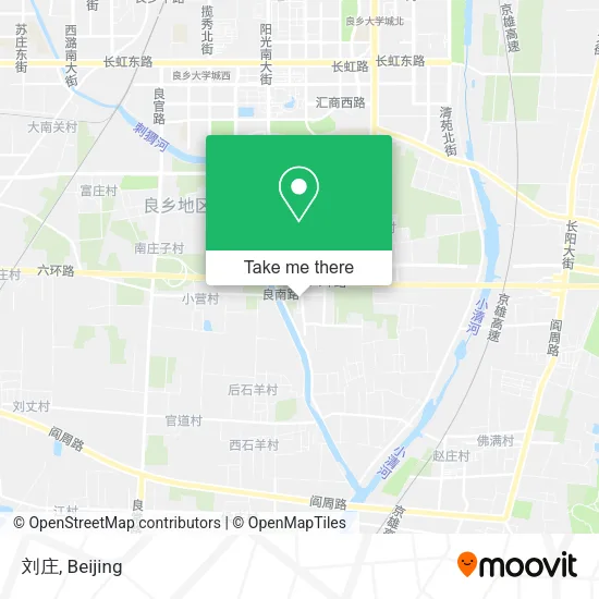刘庄 map