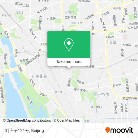 刘庄子121号 map