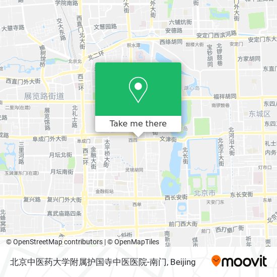 北京中医药大学附属护国寺中医医院-南门 map