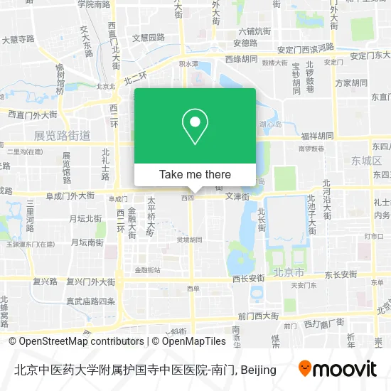 北京中医药大学附属护国寺中医医院-南门 map