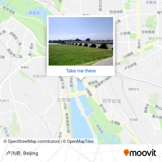 卢沟桥 map