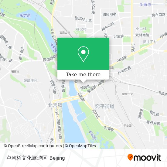 卢沟桥文化旅游区 map