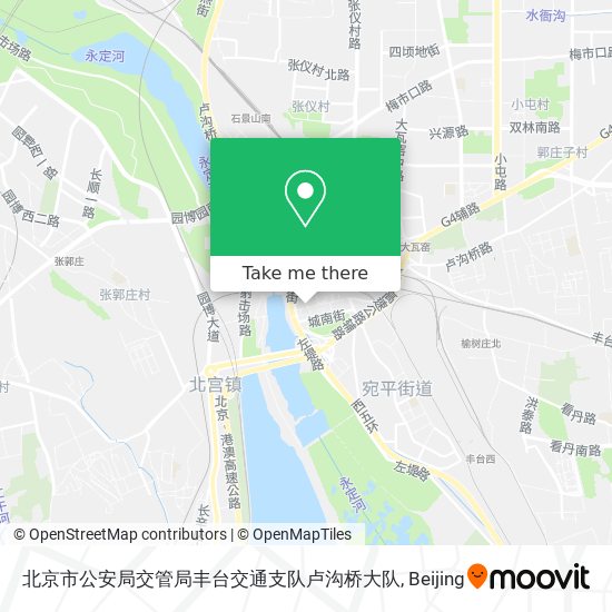 北京市公安局交管局丰台交通支队卢沟桥大队 map
