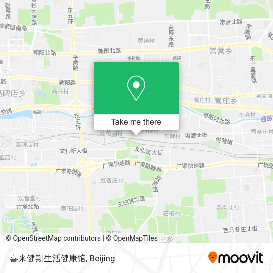 喜来健期生活健康馆 map