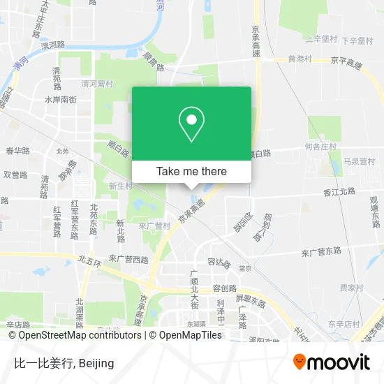 比一比姜行 map