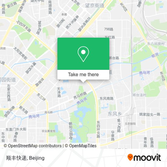 顺丰快递 map