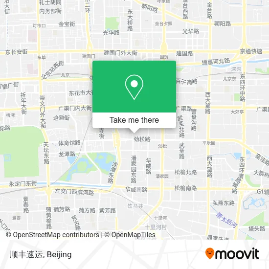 顺丰速运 map