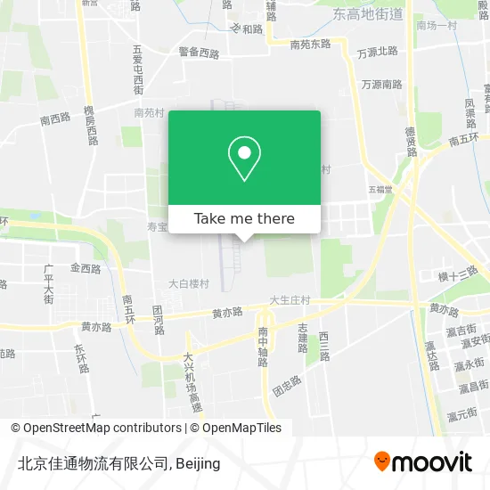 北京佳通物流有限公司 map