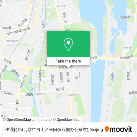 佳通轮胎(北京市房山区长阳镇双拥办公室东) map