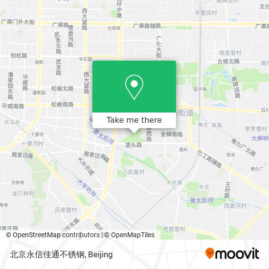 北京永信佳通不锈钢 map