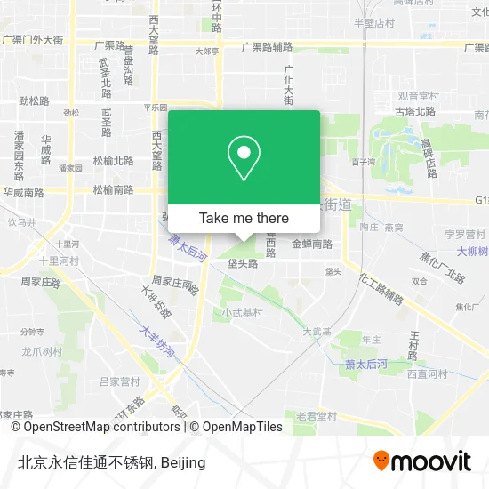 北京永信佳通不锈钢 map
