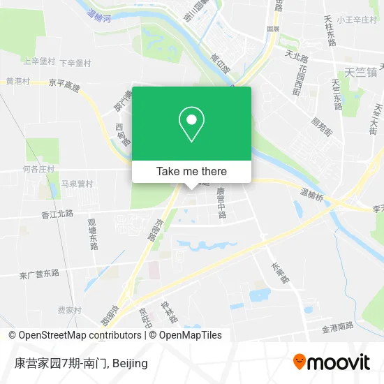 康营家园7期-南门 map