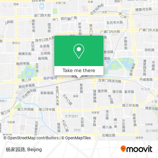 杨家园路 map