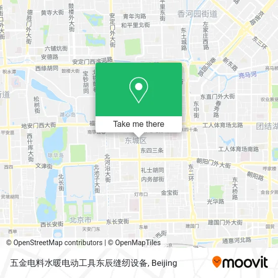 五金电料水暖电动工具东辰缝纫设备 map