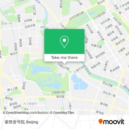 紫禁壹号院 map