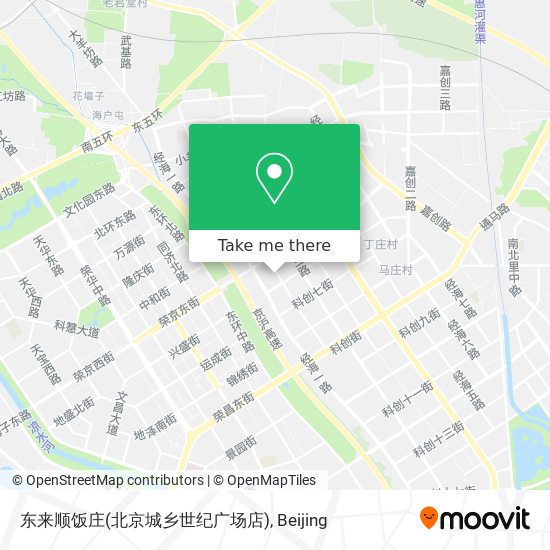东来顺饭庄(北京城乡世纪广场店) map