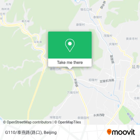 G110/泰燕路(路口) map