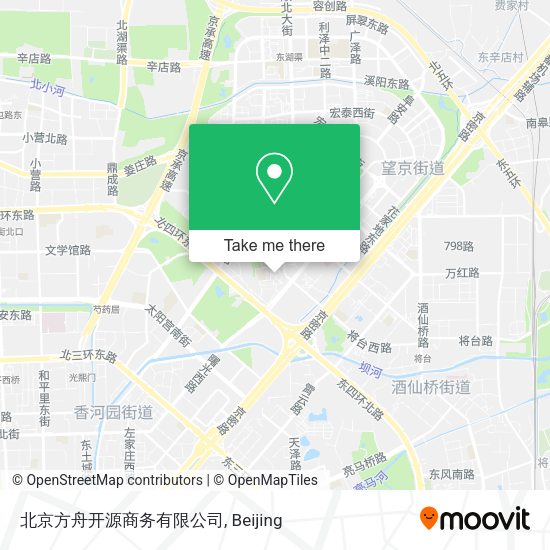 北京方舟开源商务有限公司 map
