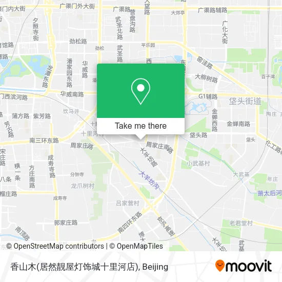 香山木(居然靓屋灯饰城十里河店) map