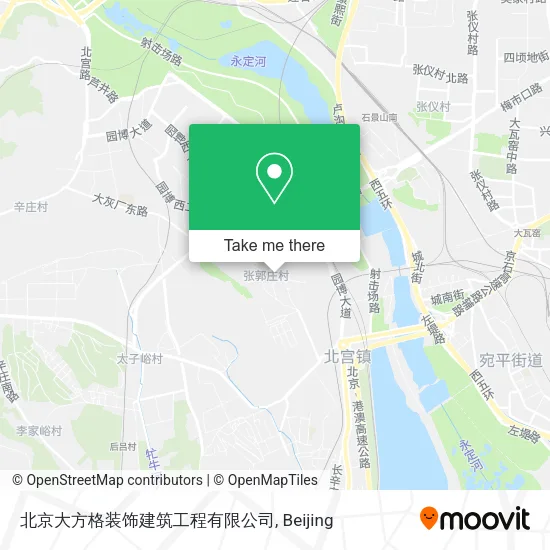 北京大方格装饰建筑工程有限公司 map