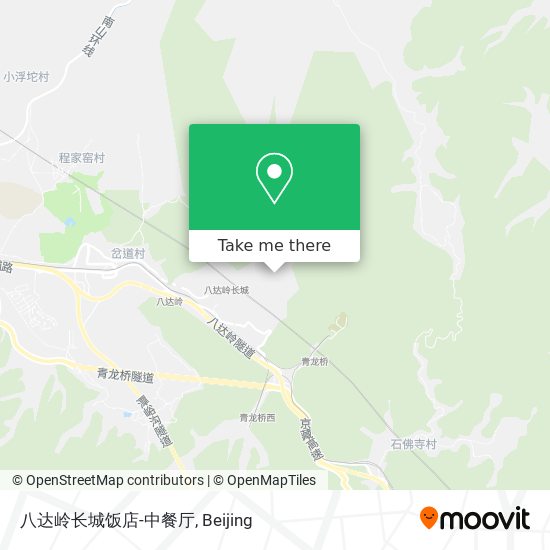 八达岭长城饭店-中餐厅 map