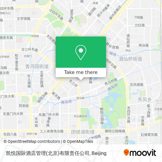 凯悦国际酒店管理(北京)有限责任公司 map