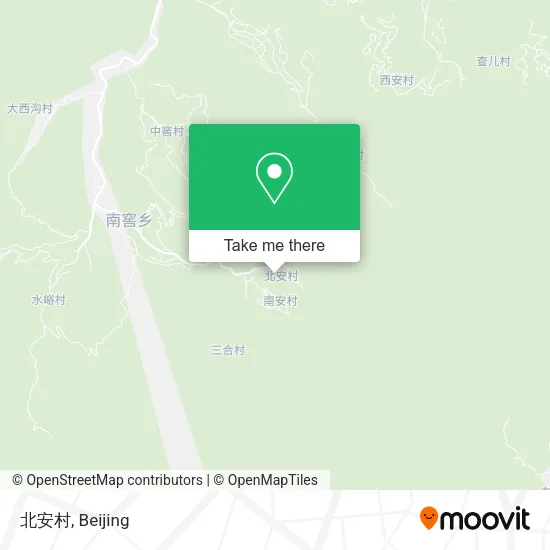 北安村 map
