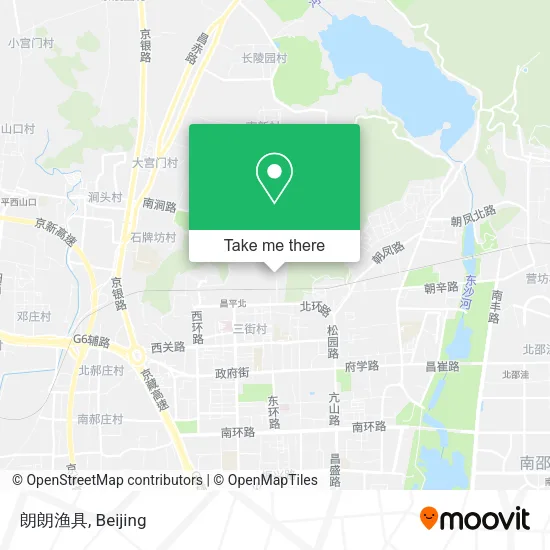 朗朗渔具 map