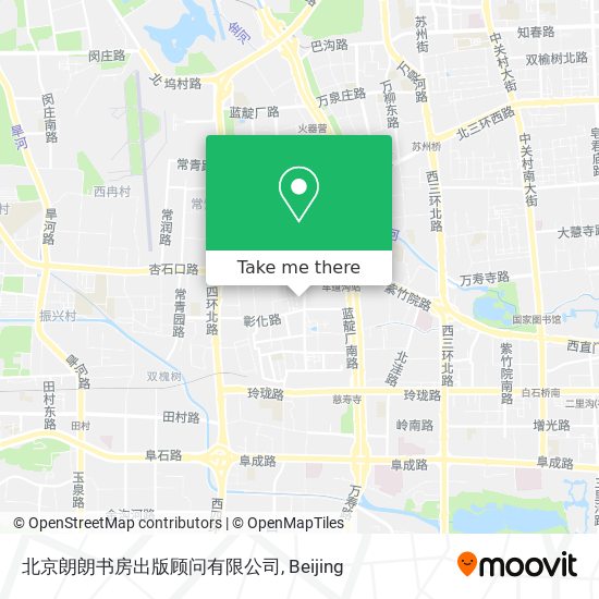 北京朗朗书房出版顾问有限公司 map