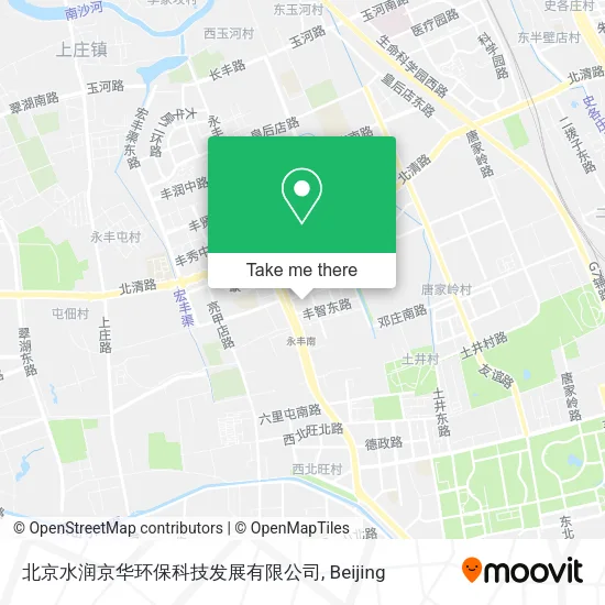 北京水润京华环保科技发展有限公司 map