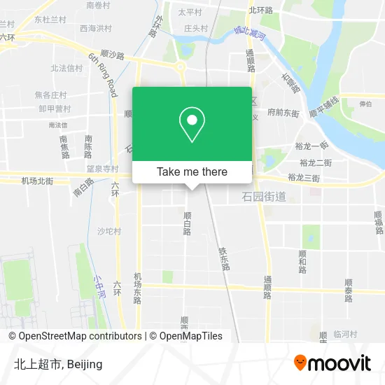 北上超市 map