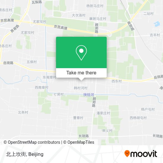 北上坎街 map