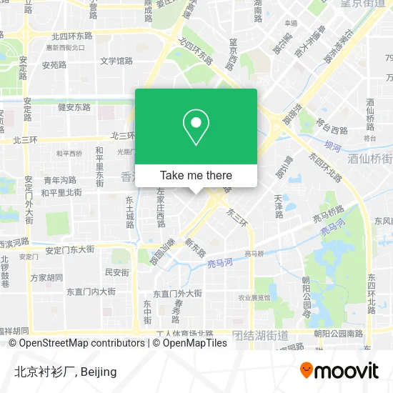 北京衬衫厂 map