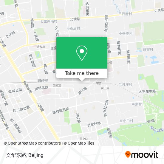 文华东路 map