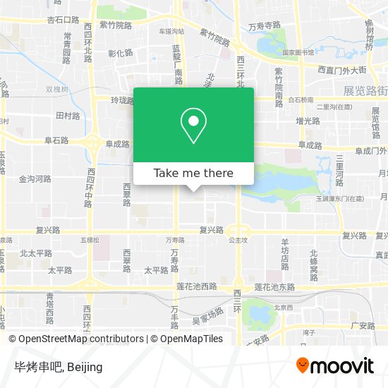 毕烤串吧 map