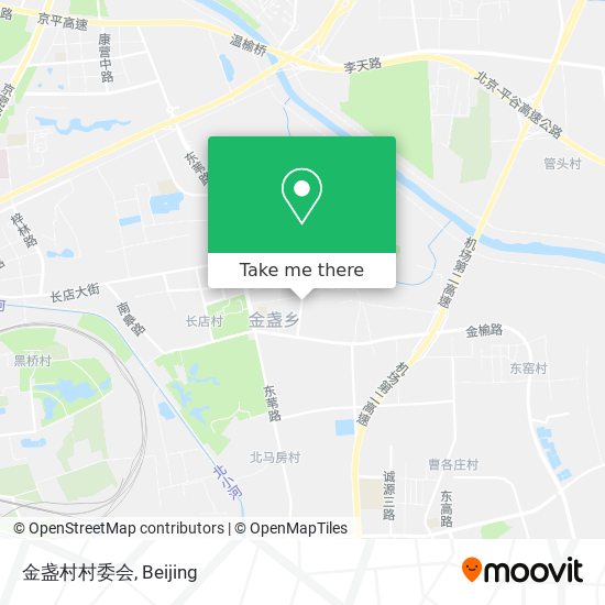 金盏村村委会 map