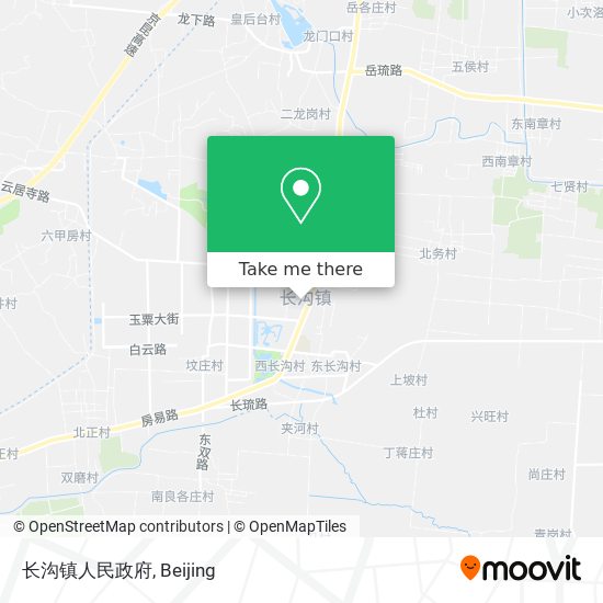 长沟镇人民政府 map